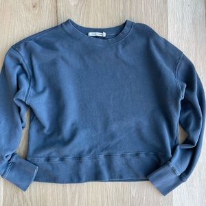 Perfectwhitetee Blue women’s sweatshirt. Size small